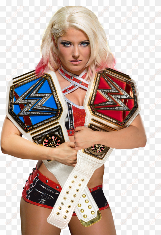 the first woman on the list to be the womens champion - alexa bliss raw and smackdown women's champion