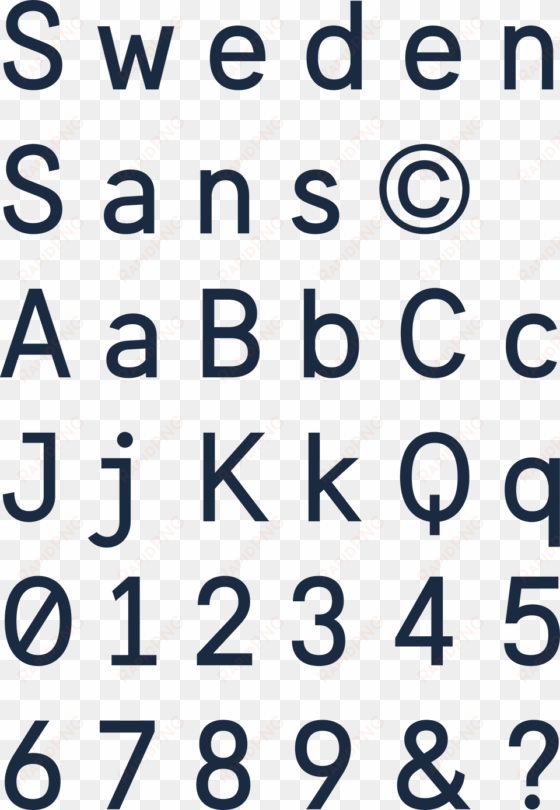 the font is straightforward, but with a few simple - sweden sans
