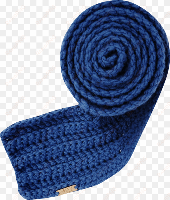 the forest river scarf in blue - recording studio