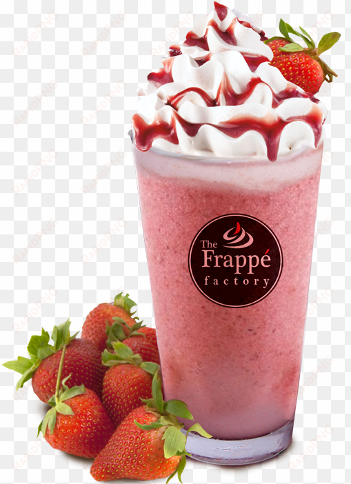 the frappe factory fresa new solo - frappe de fresa png