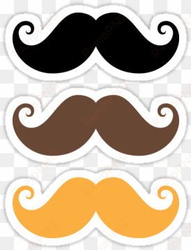 the gallery for > brown moustache png brown moustache - fun yellow smiley face with handlebar mustache keychain,