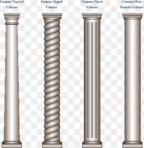 the gallery for > greek column png - different columns