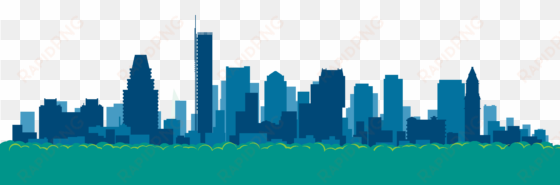 the gallery for > los angeles skyline silhouette png - building skyline png