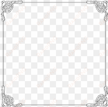 the gallery for > silver frames and borders elegant - silver frame png transparent