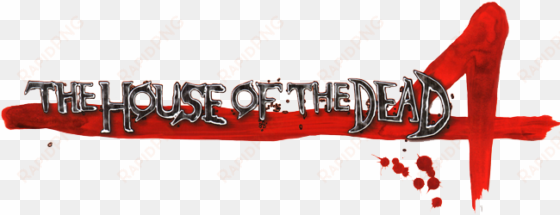 the house of the dead - house of the dead 4 logo