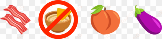 the hummus bowl is unlikely to become an emoji, while - no food emoji
