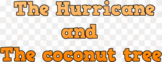 the hurricane and the coconut tree - podcast