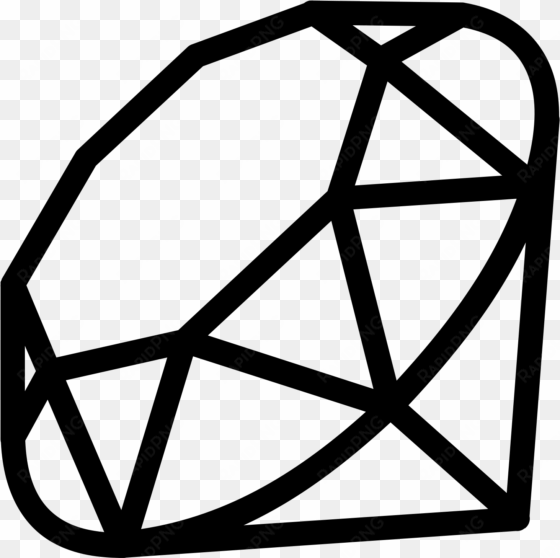 the icon had a octagon shape at the center of it - ruby programming icon