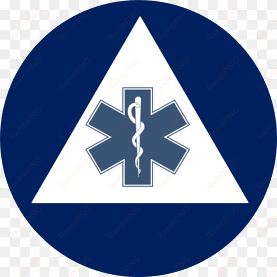 the involvement of ems with emergency management and - emtblogo square sticker 3" x 3"