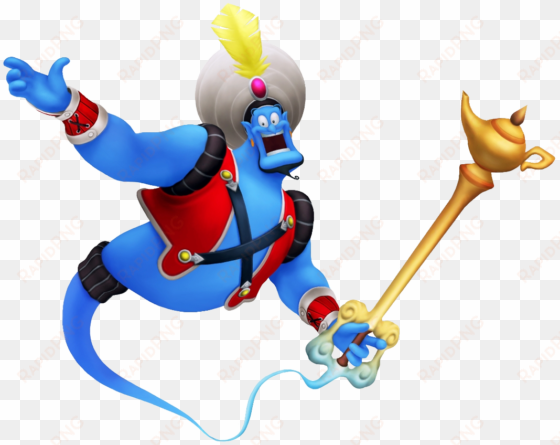 the keyblade still looks cool, i'll give it that much - kingdom hearts genie keyblade