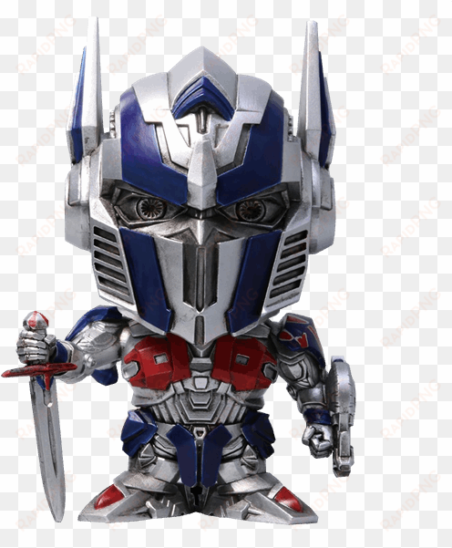 the last knight - transformers optimus prime metal fig