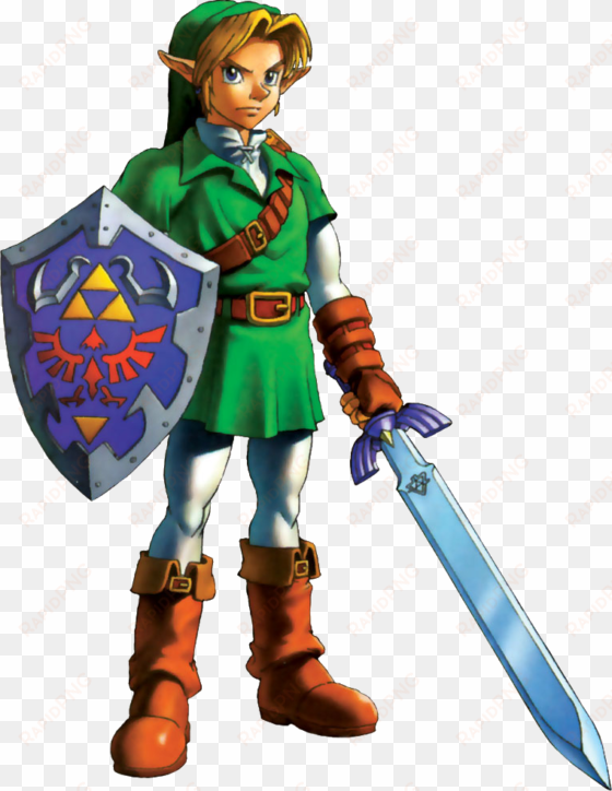 the legend of zelda - link zelda ocarina of time