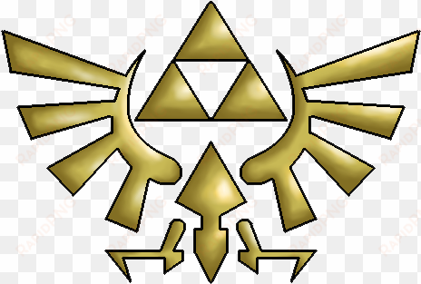 The Legend Of Zelda Logo Png File - Legend Of Zelda Triforce Drawing transparent png image