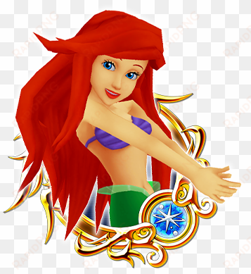 the little mermaid - ariel in kingdom hearts