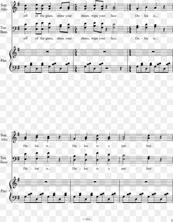 The Musical Meldey Sheet Music Composed By Arr - Musicales Medley Pdf Coro transparent png image