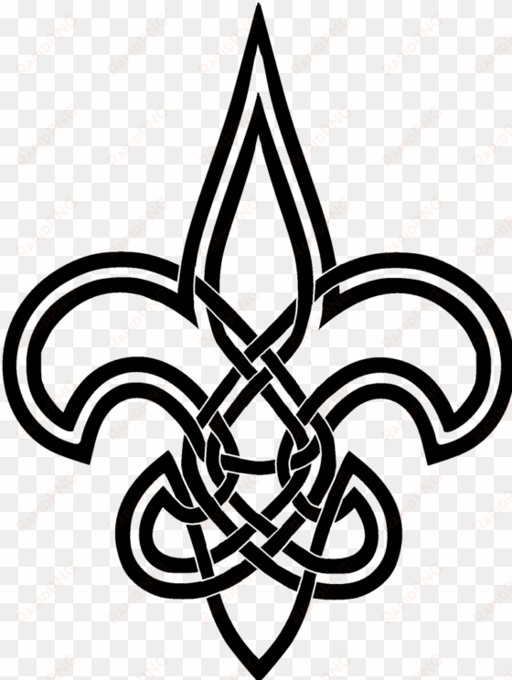 the new orleans saints symbol image collections - new orleans saints tattoo