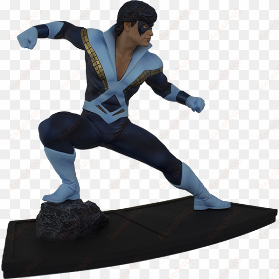 the new teen titans nightwing exclusive statue - figurine