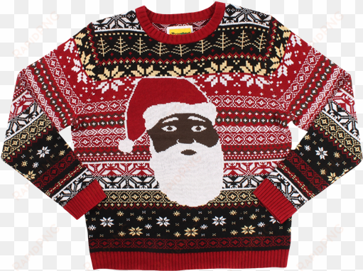 The Night Before Anthony Mackie Sweater - Nazi Christmas Sweater transparent png image
