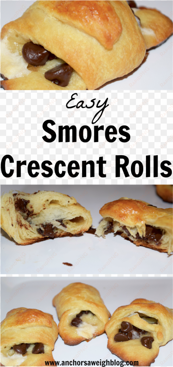 the only downside to these delicious smores crescent - bun