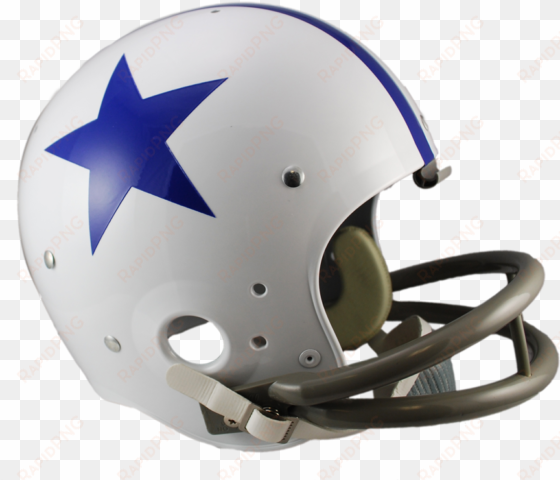 The Original Dallas Cowboys Helmet From 1960-1963 - San Francisco 49ers Throwback Helmet transparent png image
