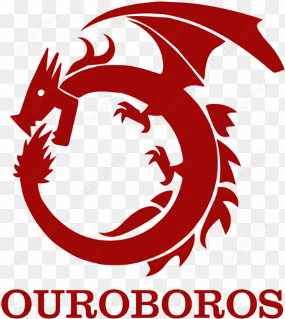 the ouroboros is an ancient symbol depicting a serpent - ouroboros red