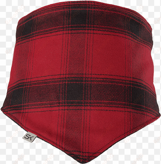 the outsider bandana in flannel - tartan