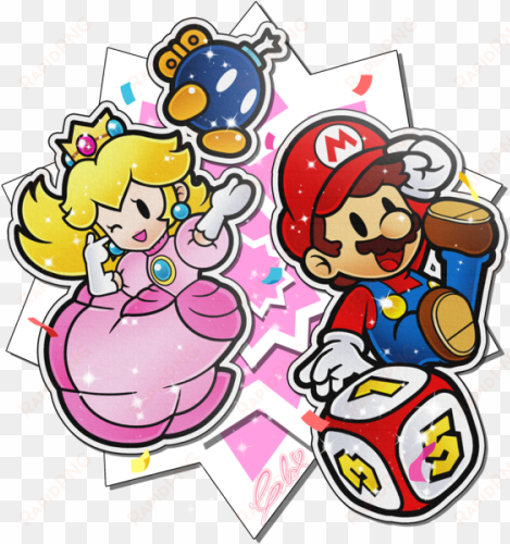 The Paper Party Is On ~ - Mario Series transparent png image