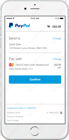 the paypal express checkout experience - paypal