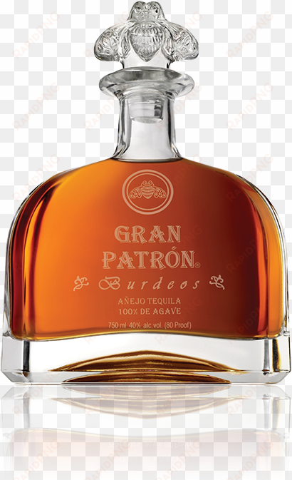the perfect patrón feeling - gran patron burdeos anejo tequila - 750 ml bottle