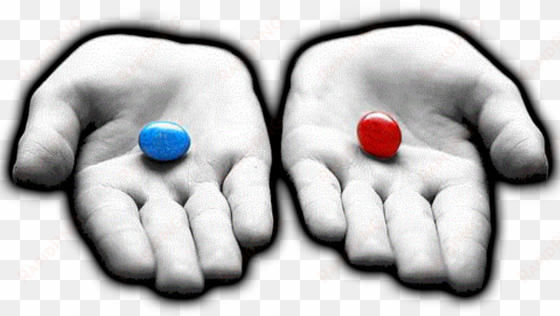 the pills represent a choice we have to make between - matrix pick a pill