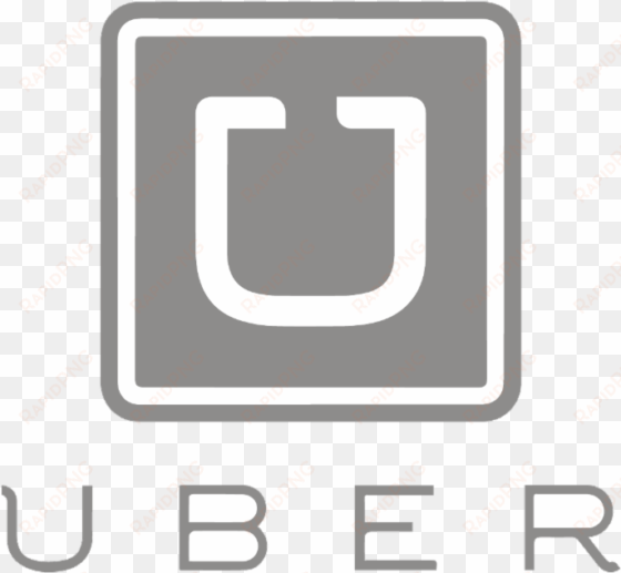 the process to sign-up for uber and lyft started out - uber logo in white