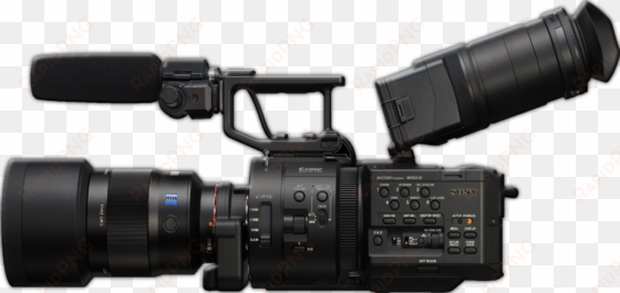 the professional camcorder has a 4k exmor super 35 - sony fs 500 camera