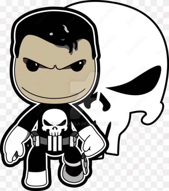 the punisher by josemgala on deviantart vector library - punisher chibi png