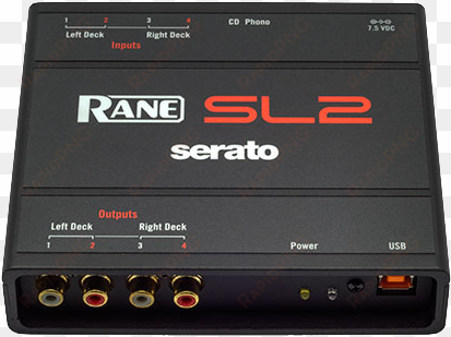 the rane sl2 is a compact 2 deck plug and play usb - serato sl2