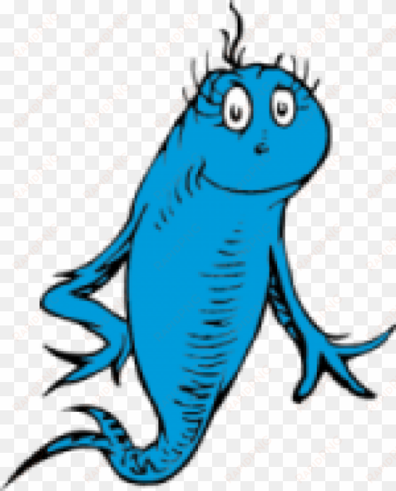 the reef debate - blue fish cat in the hat