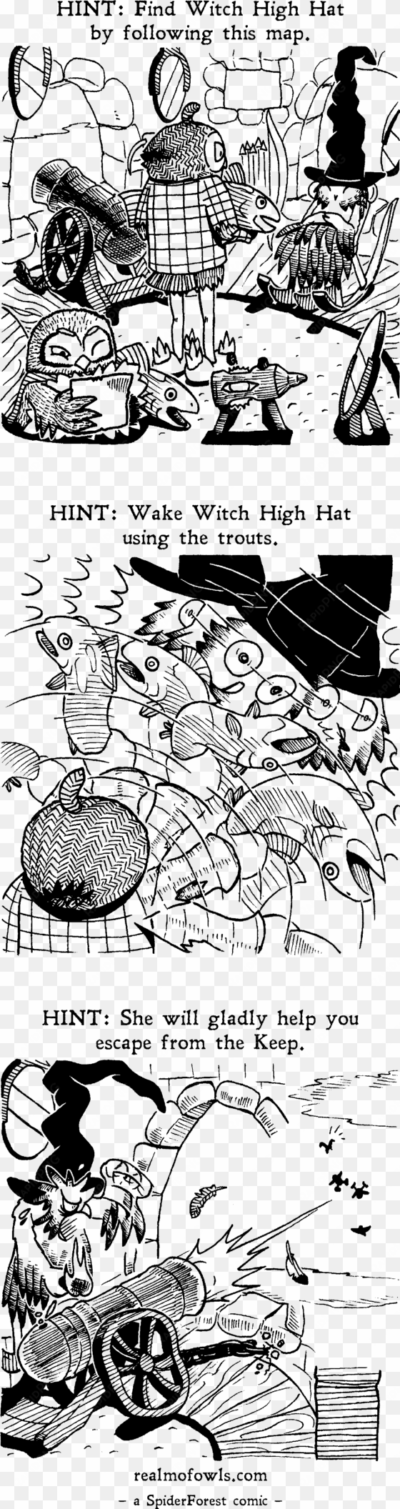 the reports about the length of the witch's hat may - illustration