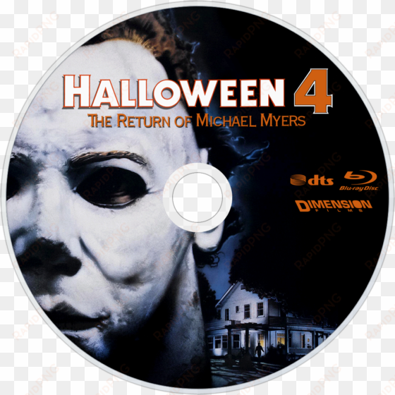 the return of michael myers bluray disc image - return of michael myers