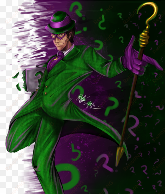 the riddler by https - riddler best fan art