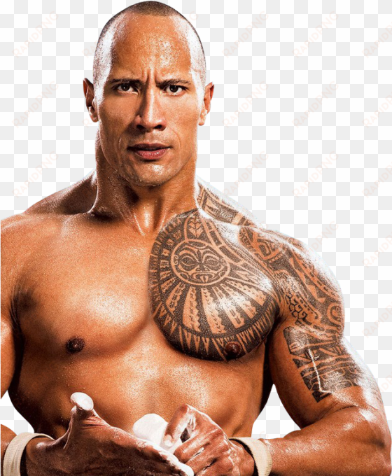 the rock, dwayne johnson, muscle - maori tattoo the rock