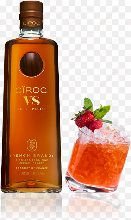 the roll out for ciroc vs brandy began in the latter - ciroc vs brandy