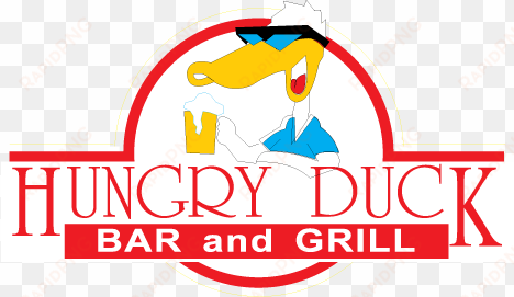 the sign of a hungry duck - hungry duck