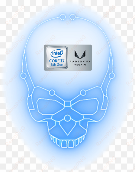 the simply nuc8i7hvk combines a new intel core-i7 processor - illustration