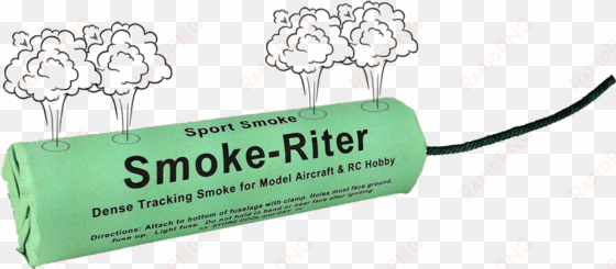 the smoke riter emits smoke from the side - sports