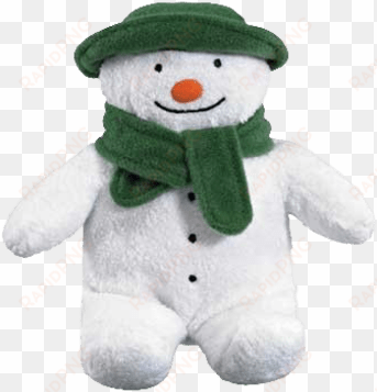 The Snowman Bean Plush Toy - Snowman Toy transparent png image