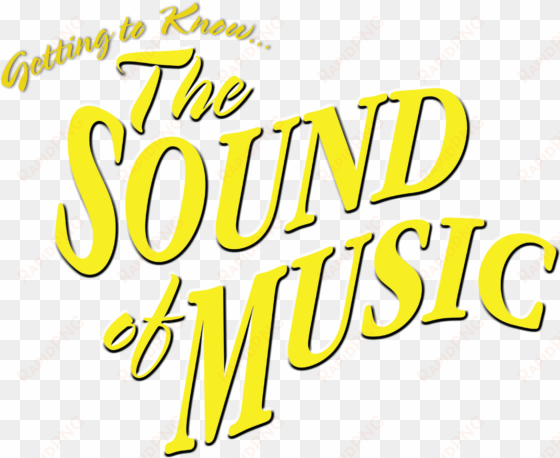 the sound of music g2k the courtyard theatre - sound of music title