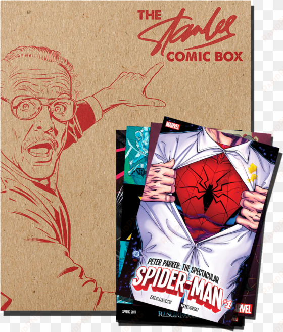 the stan lee comicbook box - stan lee comic box