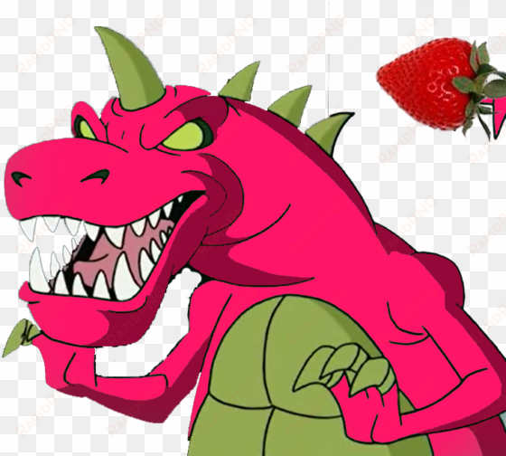 the strawberry dinosaur strawberry dinosaur - strawberry