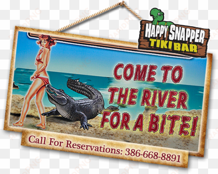 the swamp house river front grill and the happy snapper - florida swamp house