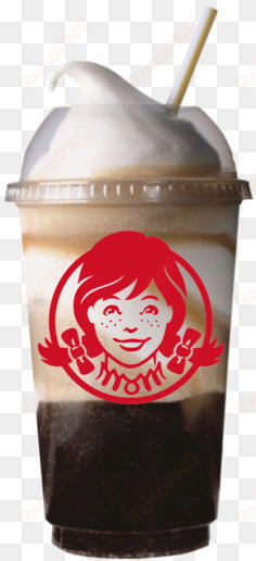 the sweet combination of your favourite soda paired - wendy's ice cream float