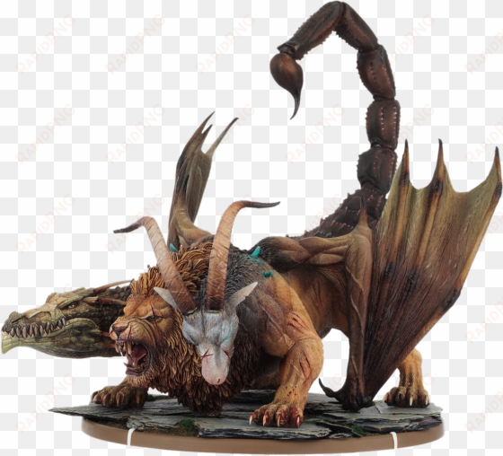 the terror of fortriu, chimaera - warhammer chimera